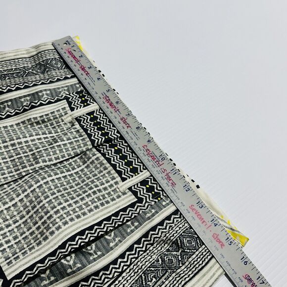 ETRO Women 42/US 6 Silk Wide Leg High Rise Aztec Ivory Gray Bandana NWT $1990 - Picture 9 of 12